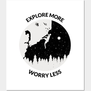 Explore, Adventure Posters and Art